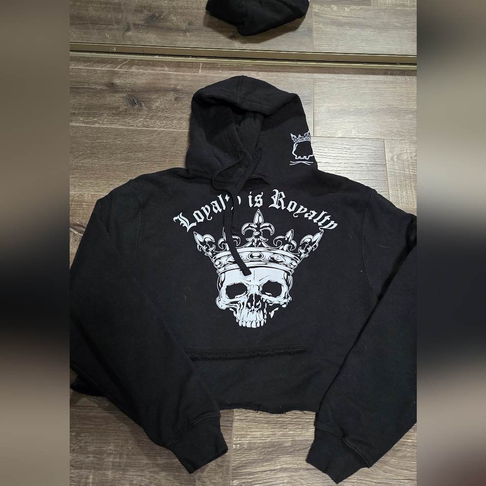 Cropped hoodie
